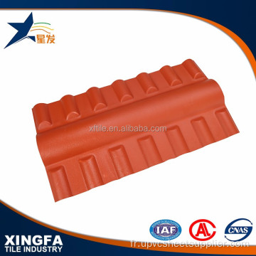 Anti-UV PVC ASA Plastique Tilted RooT Tile